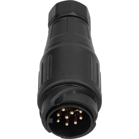 Adaptateur prise remorque 12V 13 broches câblage connecteur accessoire pour voiture européenne camping-car caravane (1/5)