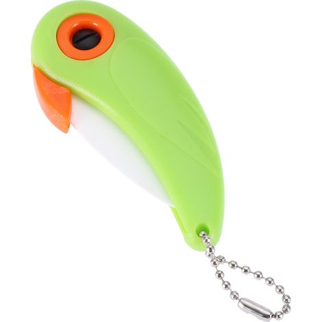 Mini Bird Küchen-Klappmesser aus Keramik für Obst und Gemüse (Grün) (1/5)