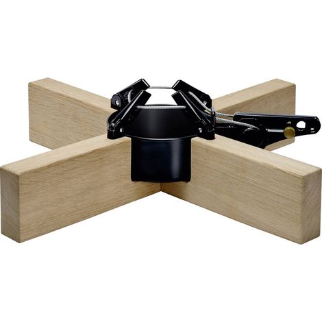 Krinner, Copenhagen - Supporto per albero di Natale (50 cm), colore rovere e nero (1/5)