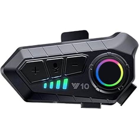TrAdE Shop Traesio - Auricolare Cuffie Casco Moto 5.3 Interfono Ipx6 Impermeabile Risposta Automatica Le-524 - (1/5)