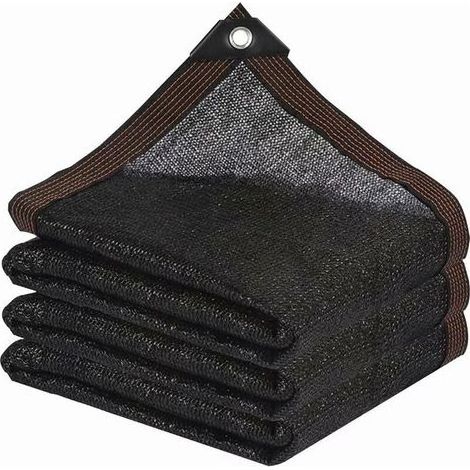 Filet D'Ombrage 12 Broches Ombrage 85% Renforce éPaissir Voile Ombrage, Serres Filet Coupe-Vent avec Oeillets,pour La Couverture VéGéTale/Serre/Jardin/Pergola(2x3m/6.56x9.84ft) (1/5)