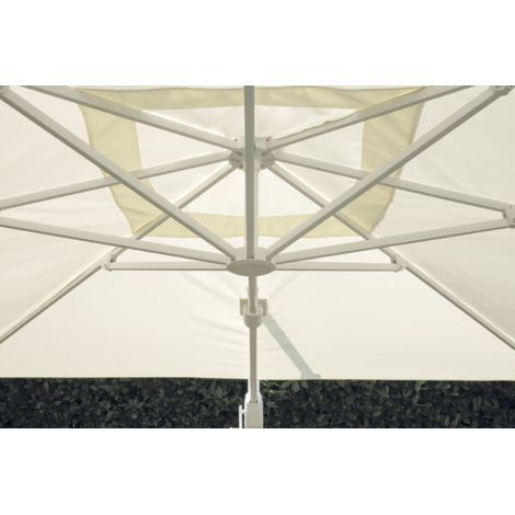 Ombrellone Tennessee 3X3 Mezza Base Bianco Moia (1/3)