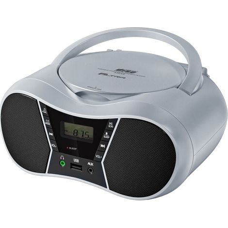 Reproductor de radio CD LILA2 USB/BT plateado (1/2)