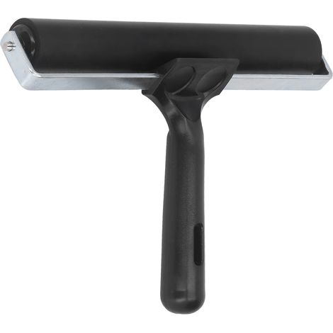 Rouleau à tamponner manuel 20 cm en caoutchouc souple pour impression créative et peinture décorative (1/5)