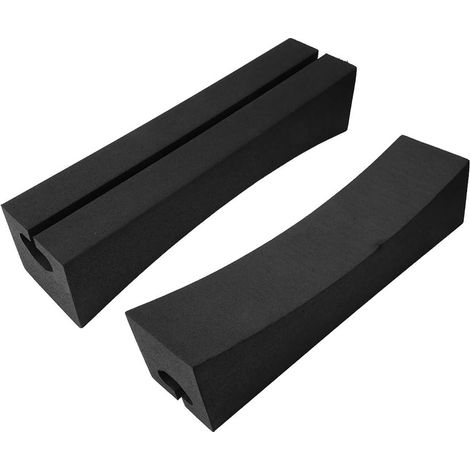 Barres de Toit Universelles, Galeries de Toit rembourré en EVA, Compatible Porte-Vélos Kayak, Montage Rapide sans Outils, Portable et Pratique, Idéal Camping Voyage Sports Nautiques (1/5)
