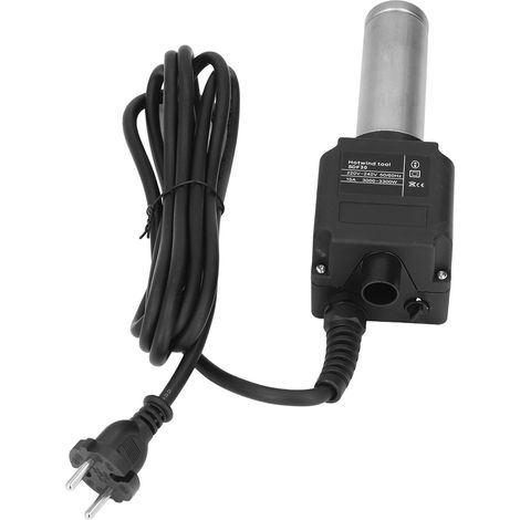 Machine à gobelets en papier 3300 W SDF30, chauffage à air chaud, souffleur d'air chaud en acier inoxydable, prise UE 220-240 V (1/5)