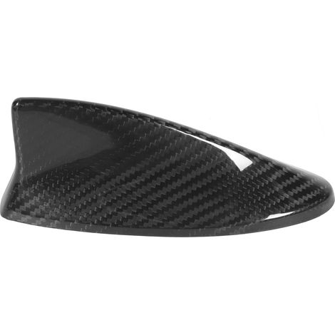 Cache-antenne aileron de requin de toit, garniture en fibre de carbone, décoration extérieure compatible avec ES 2018+ (1/5)