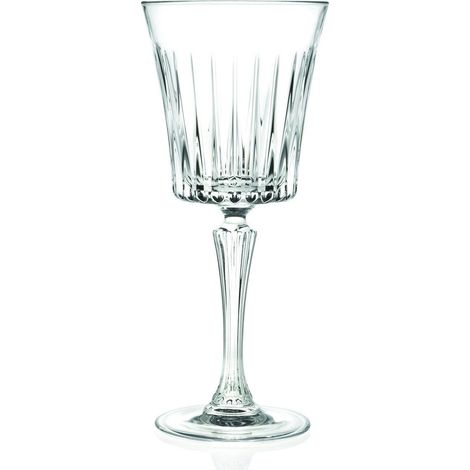 RCR Cristalleria Italiana Timeless - 3 - Set da 6 Calici Vino in Cristallo (1/2)