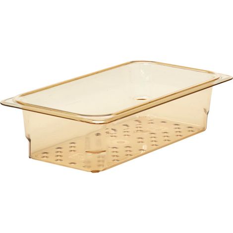 Bac égouttoir GN 1/3 - Haute température - 17.6 x 32.5 x 7.6 cm - Lot de 6 - Cambro