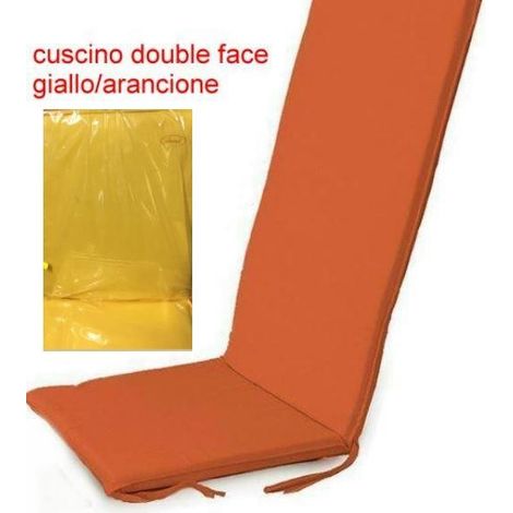 Cuscino Eleven sedia schienale basso double face