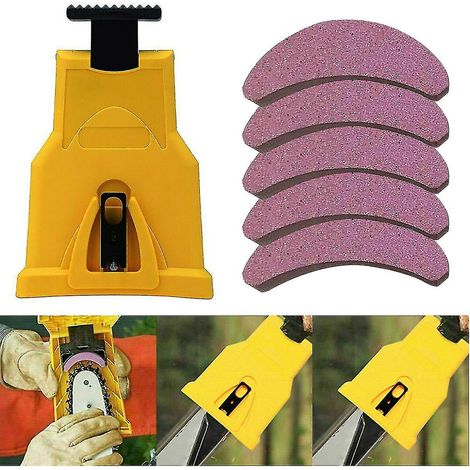 JANMIR-Affûteur de dents de tronçonneuse, kit de chaîne de tronçonneuse, outils professionnels pour le travail du bois (1/5)