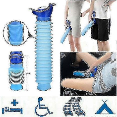 Urinoir de voyage compact réutilisable et étanche - design hommes et femmes portable (1/5)