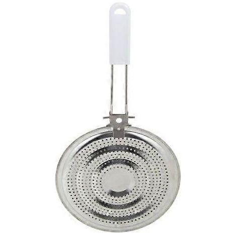 Diffuseur de chaleur pour brûleur de cuisinière à gaz grand format, compatible avec les plaques en aluminium chromé, pour une répartition uniforme de la chaleur.