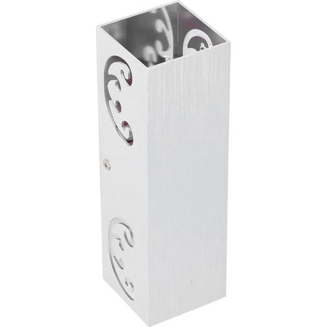 Kreative 2-W-LED-Wandleuchte mit zwei Schmetterlingsköpfen, dekorative Lampe für Flur, Eingangsbereich und Nachttisch, Aluminium, AC 85–265 V, lila, 2 W (1/5)