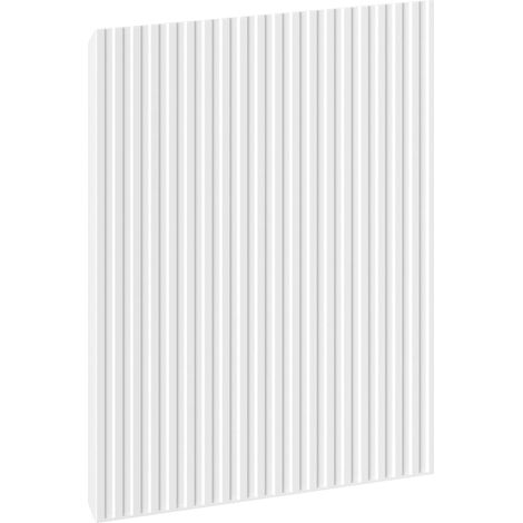 Mexen Rivel frontale scanalato per corpo mobile bagno 45 x 43,5 cm, bianco opaco - 91A21-0450-470-1-01 (1/2)