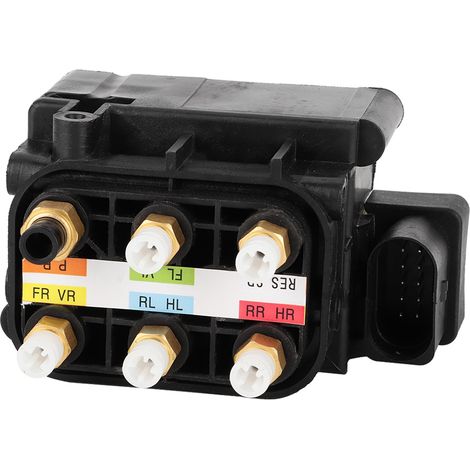 Bloc de vannes de suspension pneumatique 2123200358 pour Mercedes-Benz Classe CL, Classe GL, Classe M et Classe R (1/5)