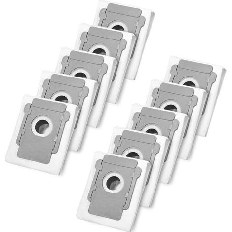 Lot de 10 sacs pour aspirateur iRobot Roomba i7/i7+/i3/i3+/i4/i4+/i6/i6+/i8/i8+/S9/S9+/j7/j7+/E5/E6/E7, accessoires pour sacs à poussière - Crezuo (1/4)