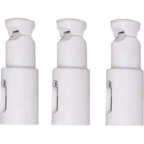 3-Piece Towel Rail Radiator Fixing Kit, Radiator Mounting Bracket, Suitable for Straight or Curved Bathroom Radiators (1/4)