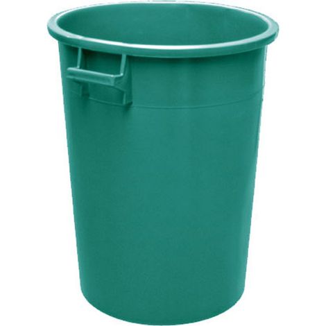 Bidone per Rifiuti Verde 50 l Ø 40X47,5H