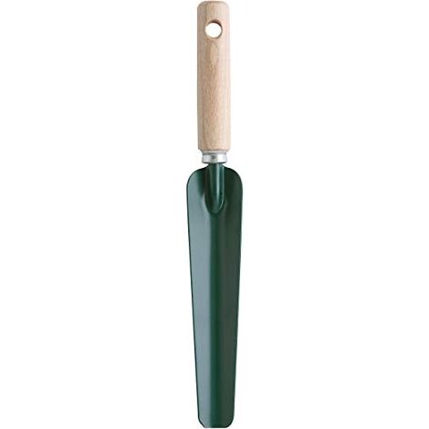 Couteau Désherbeur, manche bois percé, Tête Acier, Poids: 0,2 Kg, Pour désherber efficacement en extirpant les mauvaises herbes et leurs racines (1/4)