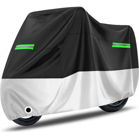 Abri de moto d'extérieur imperméable, résistant à la poussière, au soleil, installation rapide et solution de stockage anti-poussière pour moto,23090125CM (1/5)