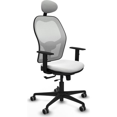 Sedia da ufficio piqueras y crespo Jorquera nero ruote 65 mm (1/2)