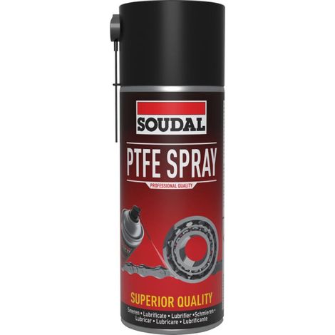 Soudal LUBRIFICANTE PTFE Spray secco idrorepellente auto casa industria 400 ML (1/4)