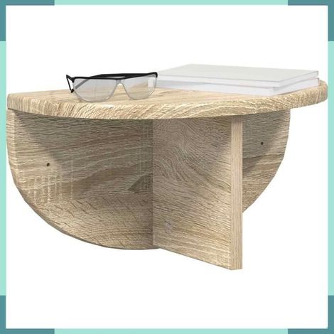 891412 étagère Murale Chêne Sonoma 38 x 19 x 19 cm Bois d'ingénierie (1/5)
