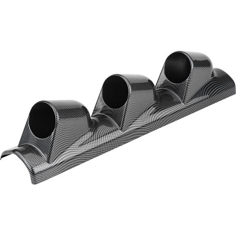 Vehicle Gauge Mounting Bracket, Universal Racing Sport Gauge Pillar Mounting Bracket (3 holes) (1/5)