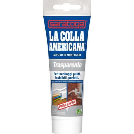 Colla americana saratoga 200 gr trasparente - saratoga (1/2)