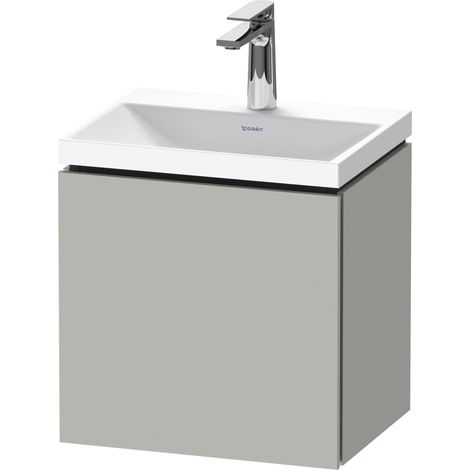 Duravit L-Cube c-shaped Ensemble suspendu, 1 porte, charnière à