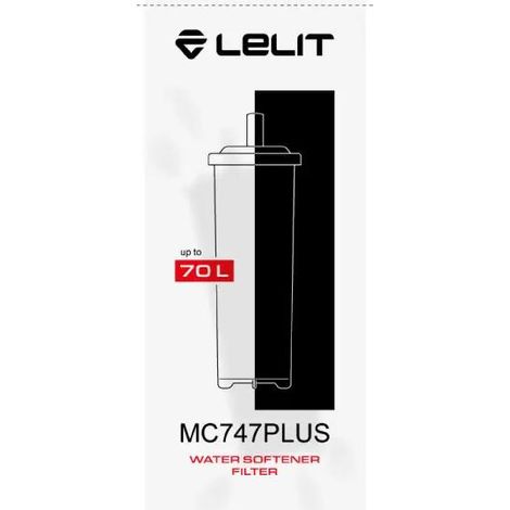 Filtro de agua Lelit (70L) MC747PLUS (2 unidades)