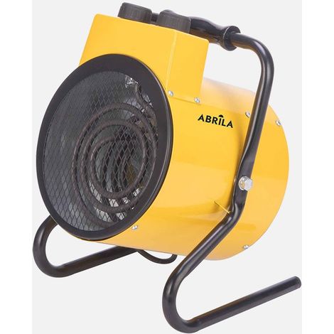 Ventilo-chauffeur industriel inoxidable Divity 2000W jaune