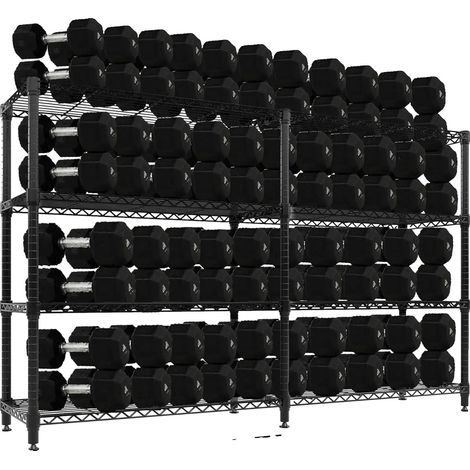 Étagère en métal, design réglable, haute capacité de charge, 4-Pneu 35cm (1/2)