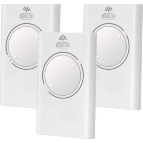 Lot de 2 Telecommande Portail 868MHz Compatible avec FAAC XT4 868 SLH LR, XT4 868 SLH, XT2 868 SLH LR, XT2 868 SLH (3pcs) (1/4)