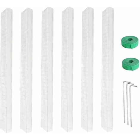 Un Tuteur Plante Grimpante Intérieur, Poteau Tuteur Plante En Pot, Tuteurs Pour Plantes D'Intérieur En Plastique, Poteau Extensible Plante Grimpante Tuteur Mousse De Sphaigne Pour Maison Jardin