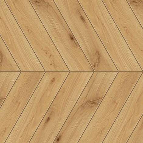 Carrelage effet Parquet Bois Chêne Brun Chevron Pointe de Hongrie 45x32,5x0,95 cm Mat Bravino - Sol et mur intérieur (vendu par carton de 1,168 m²) - RO'MA CARRELAGE