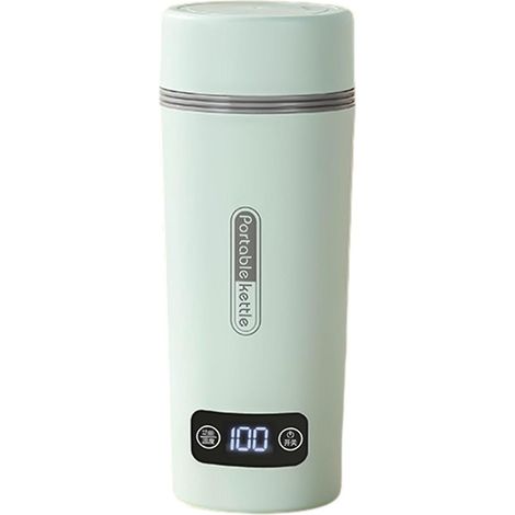 Bouilloire électrique de voyage portable, petite mini bouilloire à thé/café, chauffe-eau de 350 ml, 4 températures (1/5)