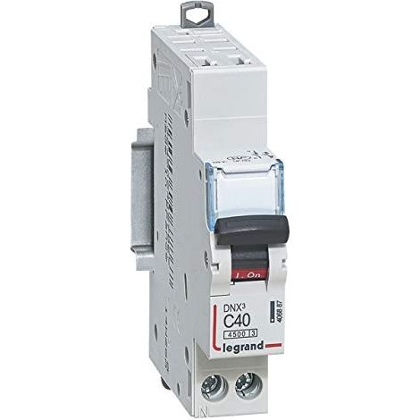 Interruptor automático DX3 1P NG C40 4500A 6KA