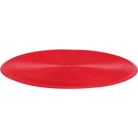 Dessous de plat en silicone rouge, tapis isolant thermique pour 2 sets de table multifonctionnels (1/5)
