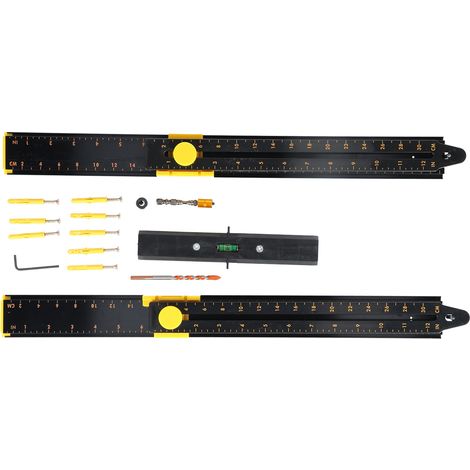 Poinçon de positionnement de cadre en alliage d'aluminium, équerre de positionnement avec outil de poinçonnage, durable et pratique pour l'installation de cadres (1/5)