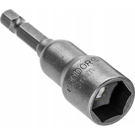Chiave a bussola da contadino 7, 8, 10, 13 mm 1/4 magnetico