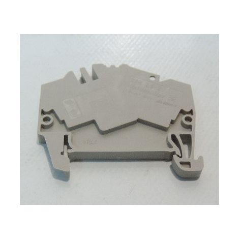 Bloc de jonction sectionnable test beige fil 2.5mm² raccordement ressort ZTR 2.5-2/O.TNHE WEIDMULLER 1779020000