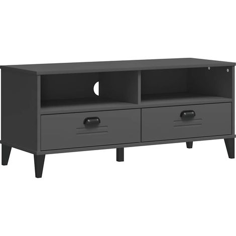 Maison Exclusive - TV-Schrank VIKEN Anthrazit Holzwerkstoff (1/5)