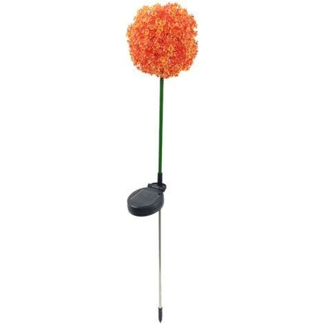 Lampe Solaire Extérieure Étanche pour Jardin Décoration Lumière de Cour Orange (1/5)