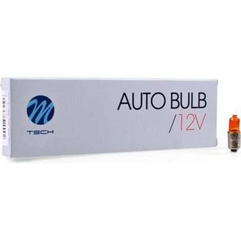 Ampoule Bax9s Hy6w 12v-6w Orange -BOITE De 10-