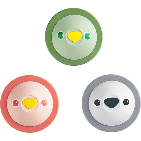 Lot de bouchons d'évier en silicone pour baignoire et évier - 10 cm x 10 cm x 2,8 cm (1/4)