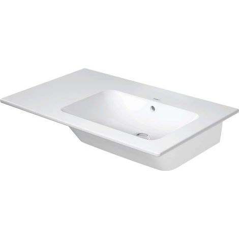 Duravit ME by Starck Meuble lave-mains 83 cm, sans trou de (1/3)