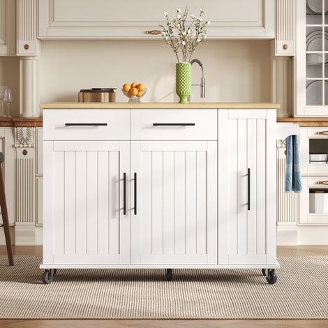 mobile contenitore 120x40x90 piano ribaltabile bianco OKMYHOME (1/5)