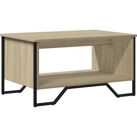 Maison Exclusive - Couchtisch Sonoma-Eiche 75x51x40 cm Holzwerkst
